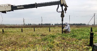 Установка винтовых свай Новокубанск цена от 3046 руб.