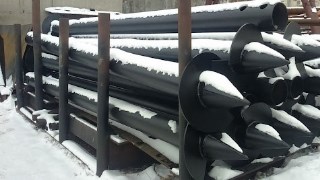 Винтовые сваи диаметром 73 мм Новокубанске цена от 1320 руб.