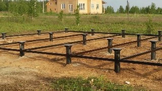Установка и монтаж - винтовые сваи в Новокубанске для свайного фундамента дома. Цена от 2031 руб - видео закручивание